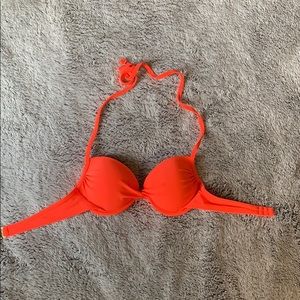 hot pink swimsuit top